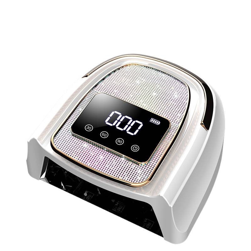 Rechargeable Portable Nail Lamp - Quick-drying UV LED Lamp, Wireless Gel Nail Polish Dryer, Suitable for Manicure, Travel and Home Use