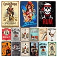 thumbnail image 2 of Cartel de hojalata vintage con diseño de cerveza fría, ron, cerveza, café, pub, cervecería, vino, ron, arte de pared, carteles de metal, placa decorativa, 2 of 5