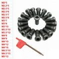 thumbnail image 7 of 50X M2 M2.5 M3 M3.5 M4 M5 Torx Screws for Replace Carbide Blades CNC Lathe Tools, 7 of 7