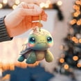 thumbnail image 4 of Kieccall Acrylic Flat Cute Shy Turtle Car Pendant Ornament, 2D Hanging Charm for Rearview Mirror and Backpack, Fun Car Interior Decoration, 4 of 6