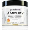 Amplify Caffeine Free Pre Workout for Men and Women: Stim Free Muscle Pump Enhancer, Hydration Powder with Electrolytes, L Citrulline, Creatine HCl for High Volume Training | Peach Mango, 40 Servings