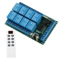 thumbnail image 3 of 8 Channels 433.92MHz Multifunctional Fixed Encoding 100 Meters Remote Control Module, 3 of 8