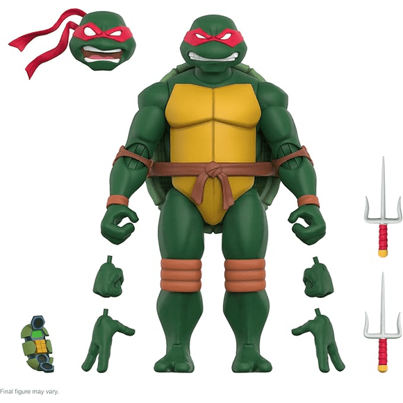 Super7 TMNT ULTIMATES! Raphael – Figura de Acción 7″ (Wave 12)