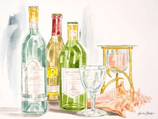 Coastal Happy Hour II Canvas Art - Linda Baliko ()