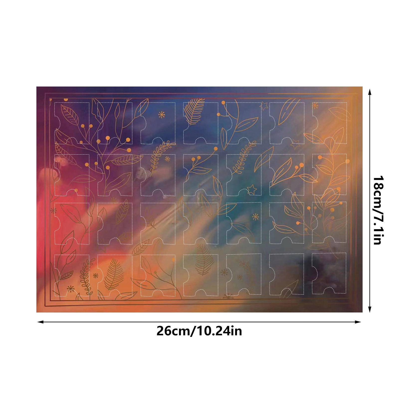 Dice Advent Calendar 2025 – 24 Day Polyhedral Dice Set Calendar with Surprise Gifts, DnD Christmas Gift for RPG Gamers, Acrylic Plastic Resin Dice for Tabletop Games