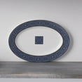 thumbnail image 3 of Noritake Infinity Blue Medium Oval Serving Platter, 3 of 4