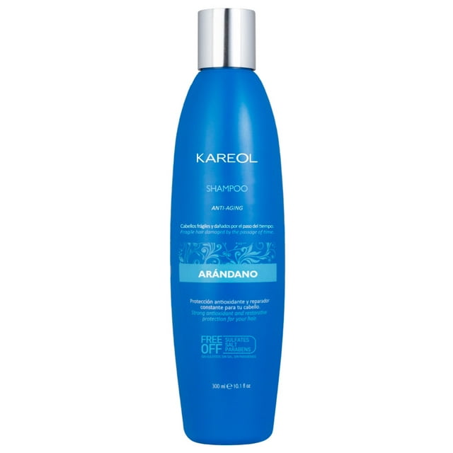 Shampoo Kareol Arandano 300ml Fuerza Antiedad Antioxidante Azul Arandano