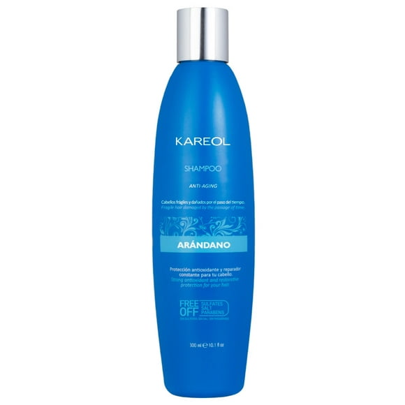 Shampoo Kareol Arandano 300ml Fuerza Antiedad Antioxidante Azul Arandano