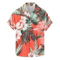 thumbnail image 2 of Srogem Hawaiian Shirt for Men Casual Short Sleeve Button Down Floral Tropical Summer Vacation Beach Printed Aloha Shirts, 2 of 5