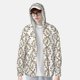 thumbnail image 2 of Balery Retro Bunny Sudadera ligera de manga larga con capucha y protección solar UPF 50+ para hombre y mujer, ideal para pesca y running-XX-Large, 2 of 7