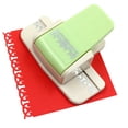 thumbnail image 1 of Graflsoa ABS & Zinc Alloy Lace Punch Tool for DIY Crafting, 9 Pattern Options, Compact 12x8.7x5.2cm Design, Random Color, Ideal for Card Making & Paper Art, 1 of 7