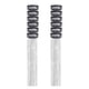 thumbnail image 1 of 12 extensiones de cabello brillantes con purpurina, resistentes al calor, con clip de 50 cm. plata, 1 of 9