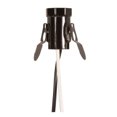 thumbnail image 3 of Antique Brass NITE-LITE KIT: 15' Brown Cord, Candelabra Clip, 3 Terminal Socket, 3 of 4