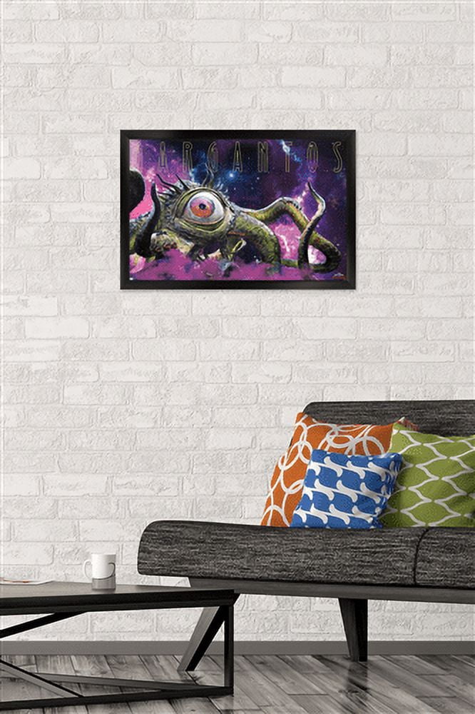 Marvel Doctor Strange in the Multiverse of Madness - Gargantos Wall Poster, 14.725" x 22.375", Framed
