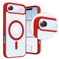thumbnail image 4 of Funda Transparente para iPhone Air con Color ROJO Compatible con MagSafe, Protección Antigolpes Ultrafina, TPU + Silicona Resistente, 4 of 6
