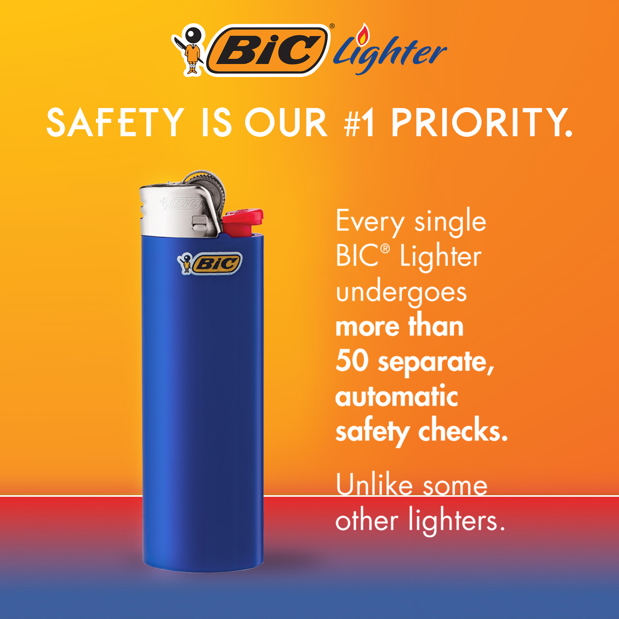 BIC Classic Pocket Lighter, Assorted Colors, 2 Pack - image 4 of 7