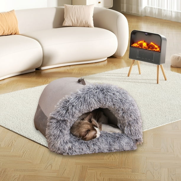 Casa Para Perros De Interior, Plegable, Suave, Caa Cálida Para Gatos, Nido Para Cachorros