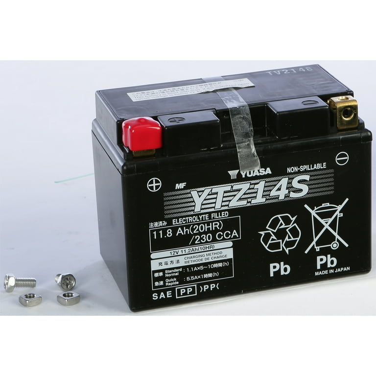 Free Shipping! Yuasa YTZ14S High Performance Factory