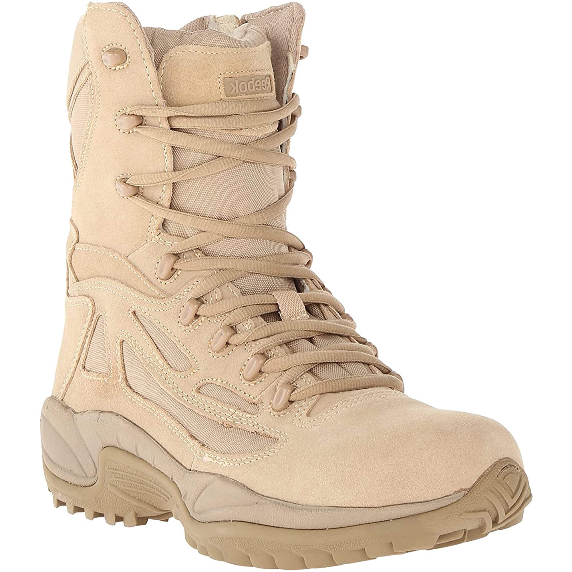 RB8895 Reebok Men\'s Sz 8.5 Rapid Response RB Desert Tan 8\