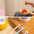 thumbnail image 5 of Kraoden Fruit Fork Set, Plastic Two-Tooth Skewer for Snacks, Cake, Dessert, Durable, Comfortable Grip, Perfect for Parties, Housewarming, and Celebrations, 5 of 6