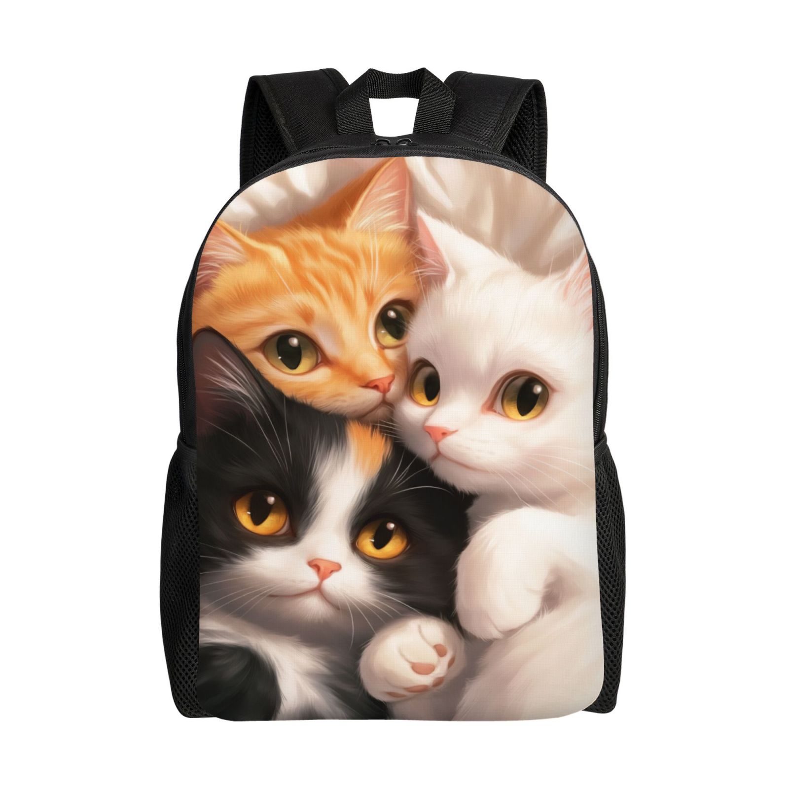 Cat Backpack Double Shoulder Backpack Durable, Spacious, Ergonomic Design for Travel, Work & Outdoor Use