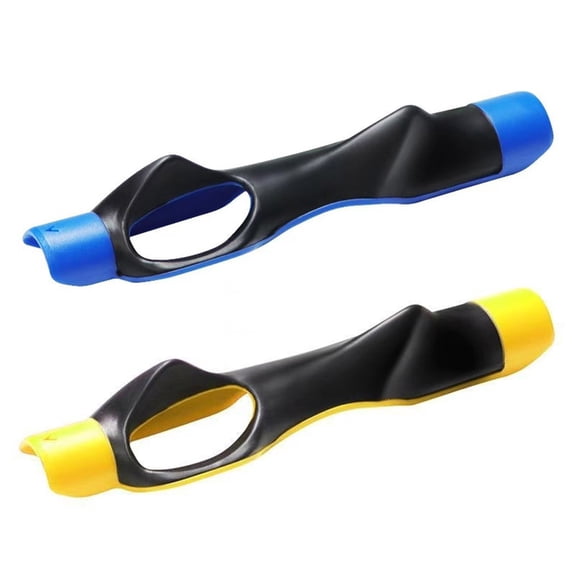 2pcs Golf Swing Aid Grip Trainer With ABS Materials For All Clubs