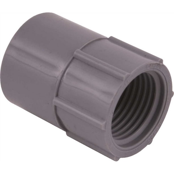 Carlon 663186 11/4 In. Pvc Conduit Female Adapter