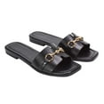 thumbnail image 4 of XY London Womens Lesley Buckle Detail Sandals, 4 of 5