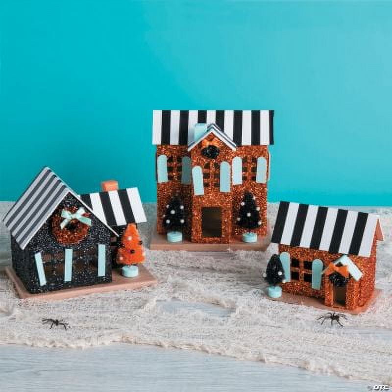 DIY House Assortment, Christmas, Craft Kits, 3 Pieces