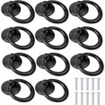 thumbnail image 1 of Cabinet handles, 10 metal cabinet handles (black), 1 of 3