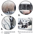 thumbnail image 3 of Designart Tractor At The Barn In Winter I Canvas Wall Art, 3 of 5