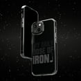 thumbnail image 6 of DistinctInk Clear Hybrid Case for Apple iPhone 14 Pro (6.1" Screen) - My Daily Dose of Iron Golf - Lightweight Grip, 6 of 9