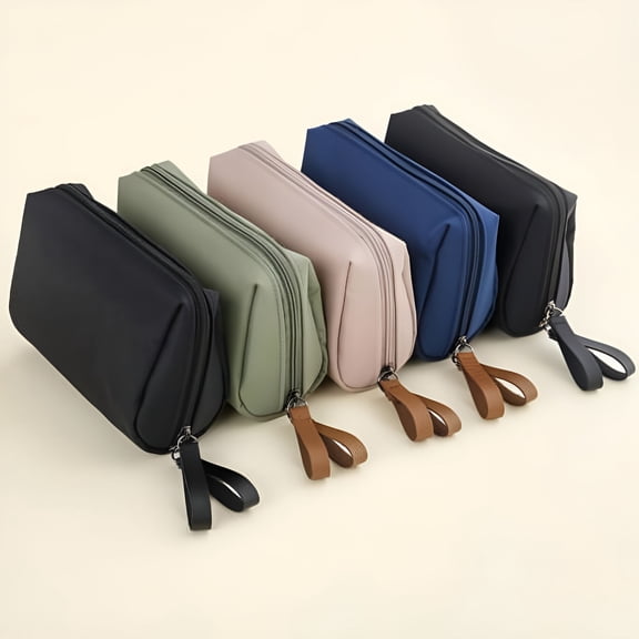 LAMIRO Small Makeup Bag for Purse Travel Makeup Pouch Mini Cosmetic Bag for Women Girls