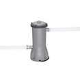 thumbnail image 5 of Bestway: Steel Pro MAX - 14' x 42", Grey -Round Above Ground Swimming Pool Set, ClickConnect Frame, Tritech, Filter Pump-Ladder-Cover, 3440 Gal Water, 5 of 9