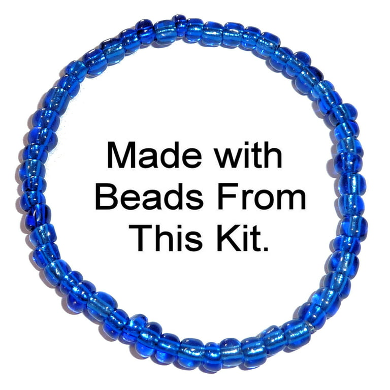 Jewelry Making Kit Alphabet Letter Glass Beads Bracelets Diy Bead