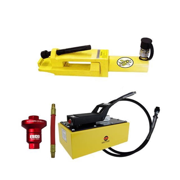 Esco Equipment Bead Breaker Bead Breaker Kit, Giant Tire (Contains 10896, 10592, 10604 Hose and 10601K Reducer Kit) 10238