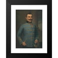 thumbnail image 2 of Elemír Halász-Hradil 14x18 Black Modern Framed Museum Art Print Titled - Portrait of Eugen Halmi (1903-1908), 2 of 5