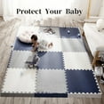 thumbnail image 3 of 16pcs 30*30cm Puzzle Mat For Children Thick Baby Play Mat Kids Carpet Mats EVA Foam Rug Children Room Activities Mat For Baby, 3 of 10