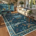 thumbnail image 1 of Insect Washable Rugs for Living Room Soft Area Rug x Rug for Bedroom UltraThin Non Slip Dining Room Rug Stain Rug Large Carpet for Office Nursery(&#x), 1 of 8