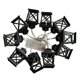 thumbnail image 4 of Luces de linterna LED, luces de Patio, luces exteriores decorativas duraderas, rústicas para exteriores, festivales, dormitorios, granjas, decoración 6 metros 40 LED Yinane Luces para patios, 4 of 4