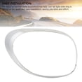 thumbnail image 3 of Tail Lamp Trim Ring Chrome, Stylish Protection with Easy Installation, Replacement for  500L 2014 - 2018, Snap on Plastic Chrome Plated, 3 of 7