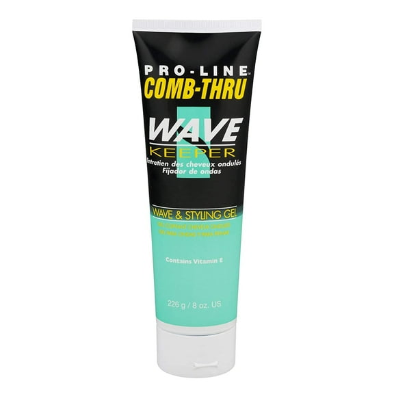 Pro Line Comb Thru Wave Keeper Styling Gel 8oz, Pack of 2
