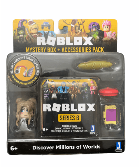 Roblox Celebrity Series 6 Tech Girl Set Accessoire avec Mystery Box et codes