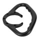 thumbnail image 2 of Empuñadura de pasajero de aleación de aluminio negra compatible con motocicletas Honda CBR250 400 600, 2 of 11
