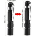 thumbnail image 4 of SHAR Aluminum Alloy Portable Mini LED Flashlight Super Bright Telescopic Torch with 1 AAA Battery, 4 of 5