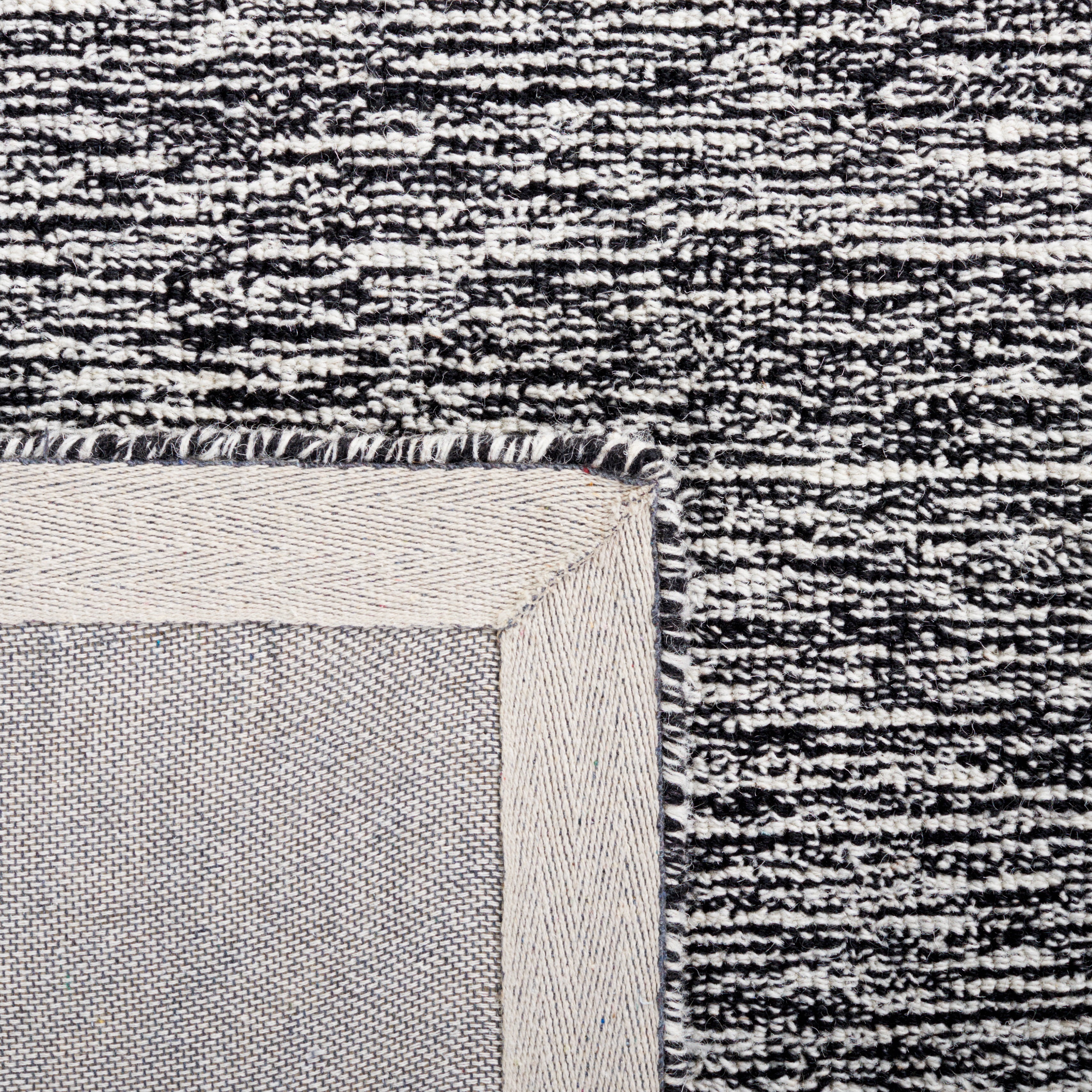 SAFAVIEH Abstract Frieda Radiate Area Rug, Black/Ivory, 5' x 8'
