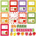thumbnail image 2 of Mini Ventiladores Portátiles Kittmip con Juegos de 24 Tarjetas Diseño de Frutas, 2 of 6