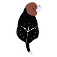 thumbnail image 1 of EIMELI Modern Design Silent Clock Tail Wagging Pendulum Clocks Battery Operated for Living Room Bedroom, 1 of 6