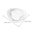 thumbnail image 2 of FESTFENDS 3Ud Transparente Para Fresas Y Con Forma, 2 of 8