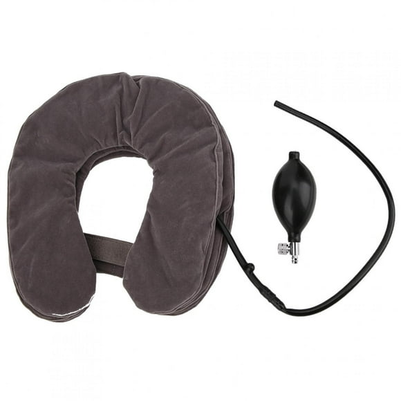 Belissy Gonflable Cervical Traction Appareil Portable Neck Brace Support Brancard